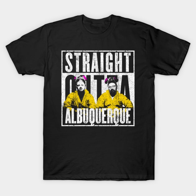 Straight Outta Albuquerque T-Shirt by huckblade